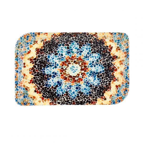 TN-AI-AR-40-DT Блюдо прямокутне 36х21 см (діагональ 40 см), декор Armonia, серія "Tinta"