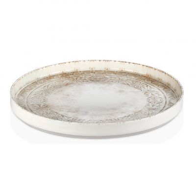 AN-HL-25-RD Тарілка кругла з бортом 90° 25 см, серія "Antico"