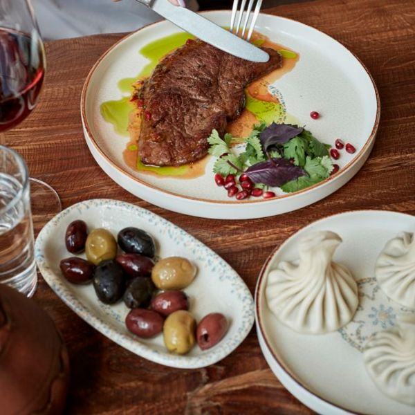 TN-TS-ZT-29-OV Блюдо овальне 29х17,5 см, декор Tessera, серія "Tinta"