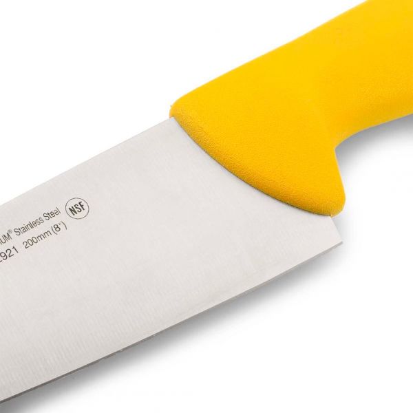 292100 Ніж кухарський 200 мм серія "2900" жовтий