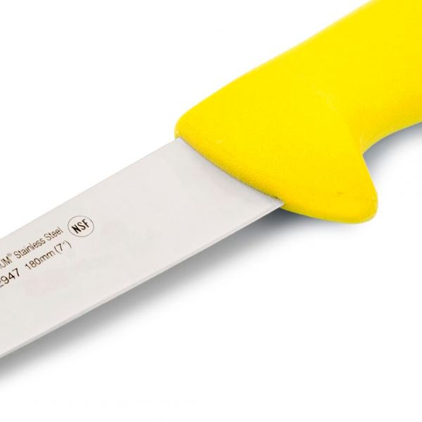 294700 Ніж м`ясника 180 мм серія "2900" жовтий