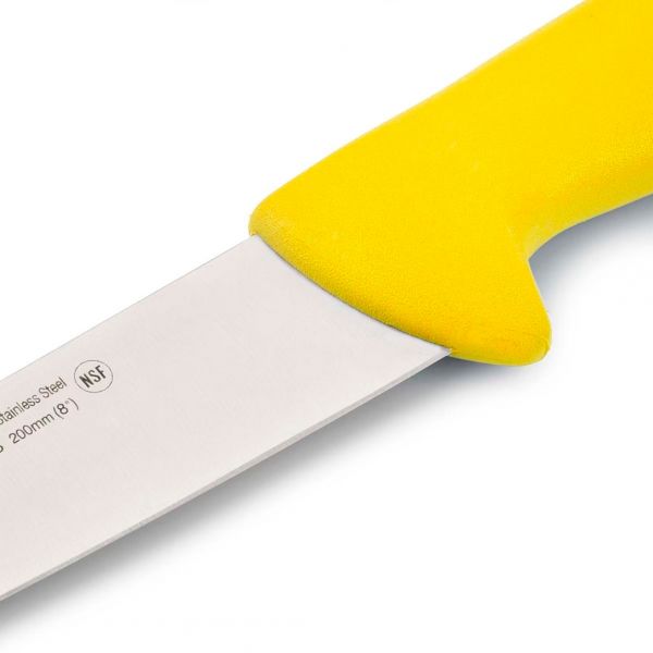 294800 Ніж м`ясника 200 мм серія "2900" жовтий