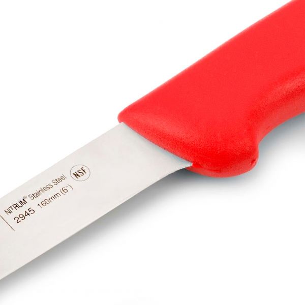 294522 Ніж обробний 160 мм серія "2900" червоний