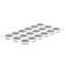 TORTA XS 14 Форма силіконова Ø40 h 15 мм (18x14 мл)