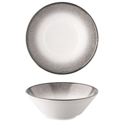OPT1420-T0015 Салатник круглий d 20 см серія "Optimo" декор "Shell Grey"
