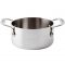 12211-12 Каструля 0,6 л, d 12 см, h 6 см, н/ж