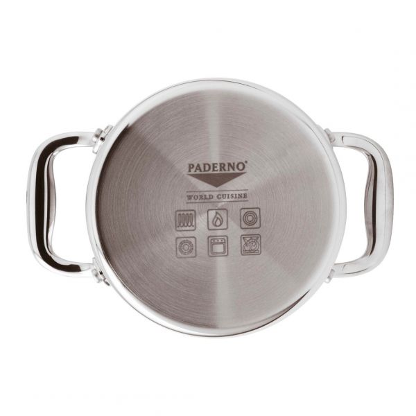 12211-12 Каструля 0,6 л, d 12 см, h 6 см, н/ж