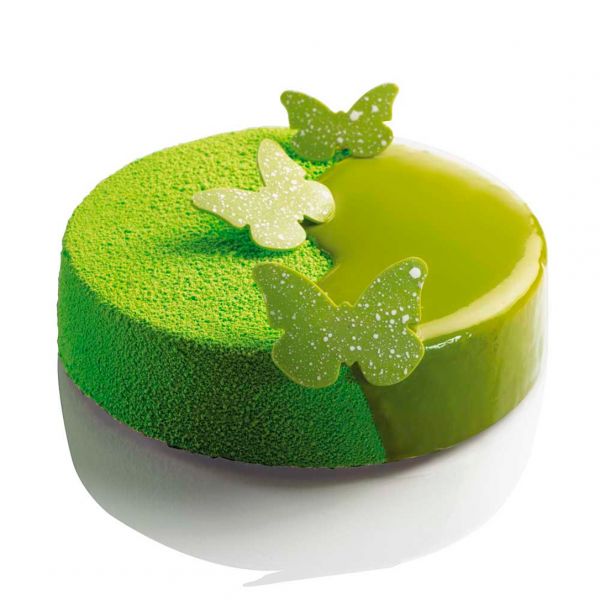 CHASIL 31 Трафарет силіконовий для декора "метелики" 60x44 мм (8 шт), 54x40 мм (8 шт), 46x34 мм (12