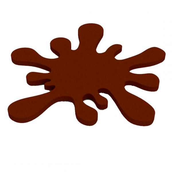 CHASIL 32 Трафарет силіконовий для декора "пляма" 60x63 мм (16 шт)