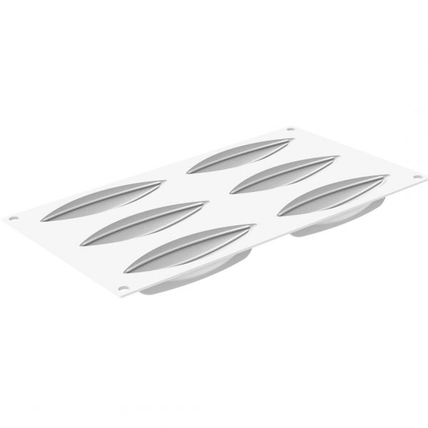 KIT 3D TARTE RING CABOSSA 120X40 MM Форма силіконова 120х40 h20 мм + 6 кілець (120x40 h20 мм)  + 1 к