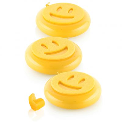 SORRISO 2 Силіконовий килимок для декору "Смайл" Ø50 h2 мм (7х2мл)