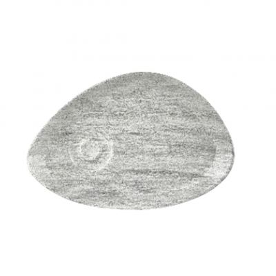 MB-ZT-01-STB Блюдце 25x17 см, колір Ombra, серія "Island"