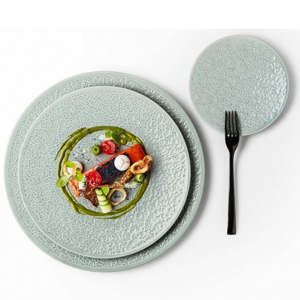 771045 Салатник 23 см колір Arctisblue light серія  "Nori Vollrelief"