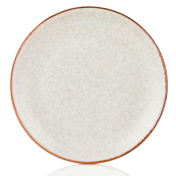 EF-DS-ZT-21-DZ Тарілка кругла 21 см, декор Dust, серія "Effect"