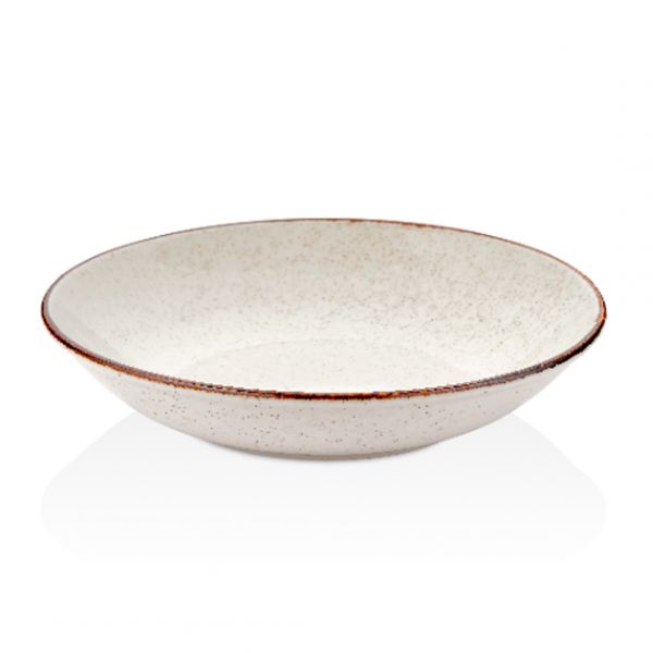 EF-DS-FL-23-CK Тарілка глибока 23 см 1000 мл, декор Dust, серія "Effect"