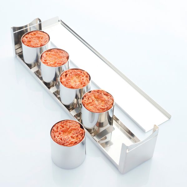 30TCB58 Форма металева для випікання Mini Cylinder 5 - ø 6 h 6 см (5х170 мл)