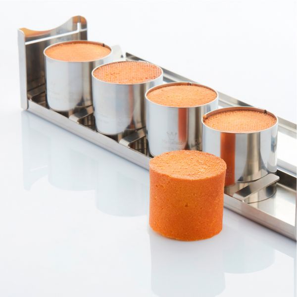 30TCB58 Форма металева для випікання Mini Cylinder 5 - ø 6 h 6 см (5х170 мл)
