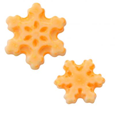 21D029 Форма для декорування десертів "сніжинка"ø 30 h 4 мм (14 штх1 г) + ø 40 h 4 мм (12 штх2 г)