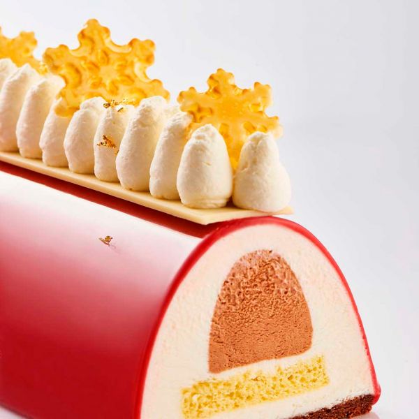 21D029 Форма для декорування десертів "сніжинка"ø 30 h 4 мм (14 штх1 г) + ø 40 h 4 мм (12 штх2 г)