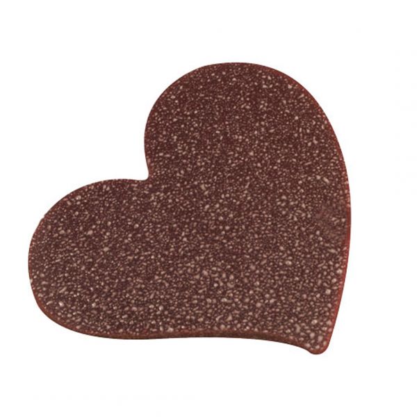 CHASIL 33 Трафарет силіконовий для декора "серце" 45x43 мм (8 шт), 40x39 мм (8 шт), 35x34 мм (12 шт)