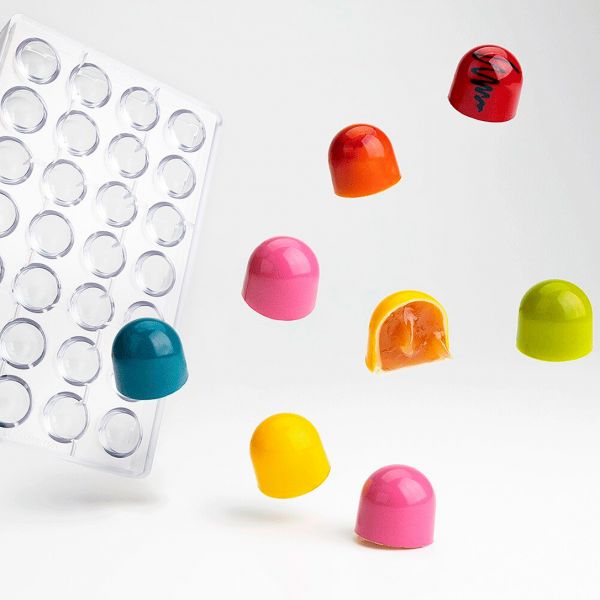 MA1927 Форма для шоколаду "Classic Bon - Praline" ø 26, h23 мм (28 шт) - 11 г