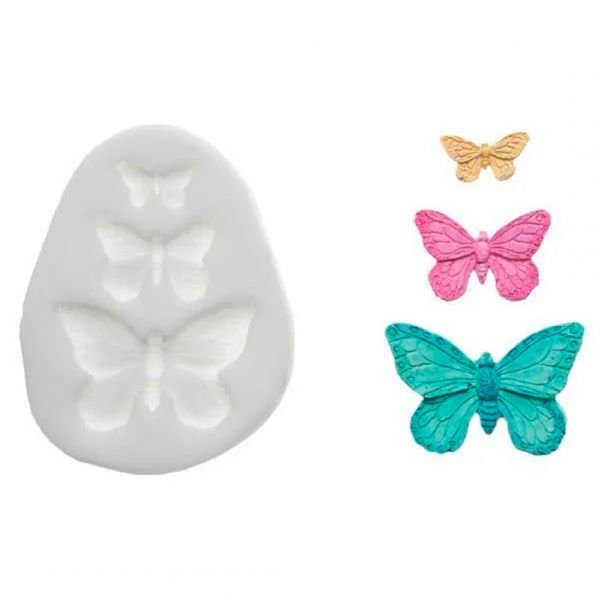 SLK306 Форма для марципану "метелики" 44х28 мм