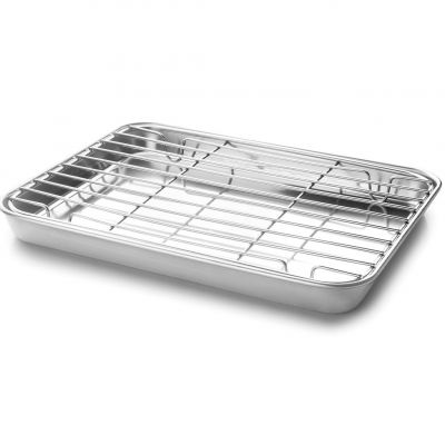 15562 Жаровня прямокутна зі знімною решіткою 21,5x15 h 2 см