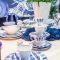 PUL1614-X8851 Салатник d 14 см декор Flowers серія "Indigo"