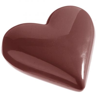 2121 CW Форма для шоколаду "велике серце" 145x126 мм h20 мм, 2 шт. - 305 г