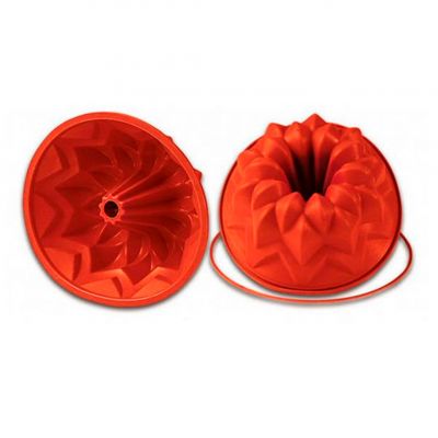 SFT600+A Форма силіконова "Кекс"  d 240 mm, h 100 mm (без індивідуальної упаковки)