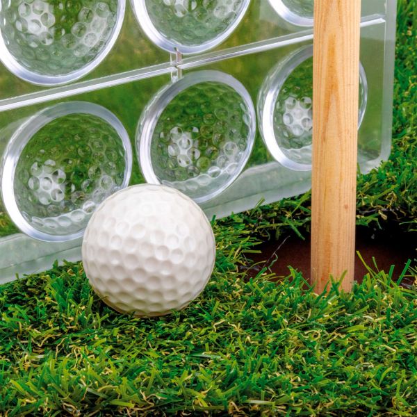 MA1306 Форма для шоколаду "М'яч для гольфу" ø 42 мм, h 21 мм (21 шт) - 22 г