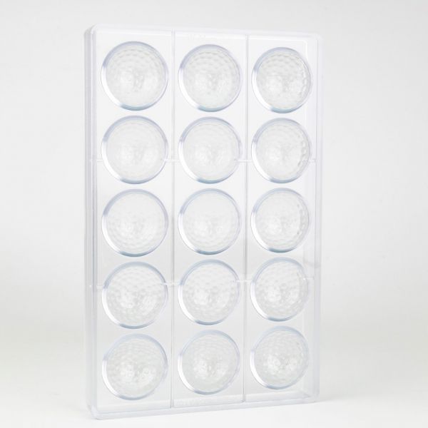 MA1306 Форма для шоколаду "М'яч для гольфу" ø 42 мм, h 21 мм (21 шт) - 22 г