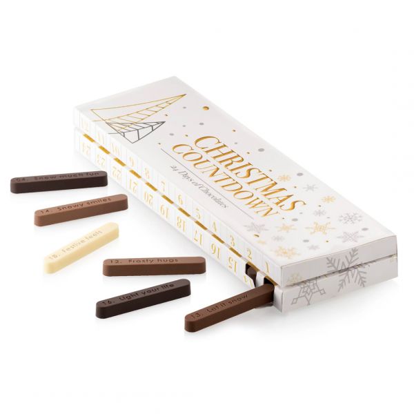 CHRISTMAS COUNTDOWN Набір для шоколаду "Адвент-календар": форма для шоколаду 82х12 мм, h 10 мм (1шт)