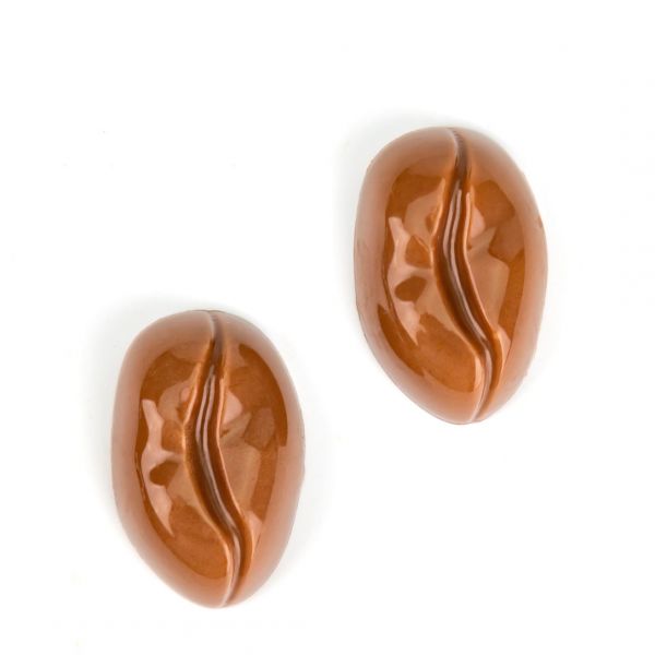MA1075 Форма  для шоколаду "Coffee Bean" 38 x 25 мм,  h 14 мм (24 шт) - 8,5 г
