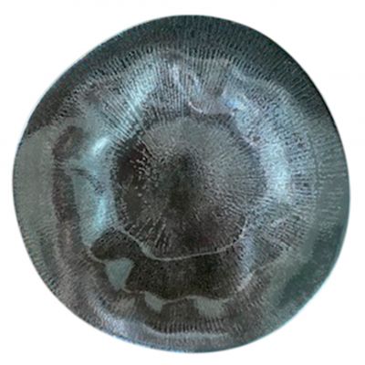 FLA2125-T0015 Тарілка кругла 25 см серія "Flamenco" декор "Shell Grey"