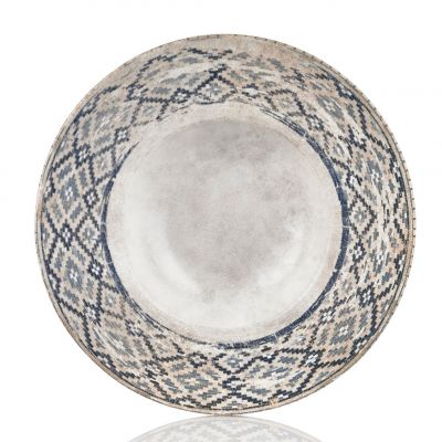 RUG-GT-28-CK Тарілка для пасти з прямим бортом 28 см (480 мл), серія "Rug"