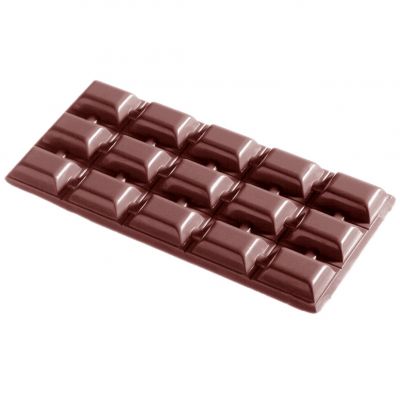 2016 CW Форма для шоколада "Шоколадна плитка" 150x75x11 мм, 3 шт, 92 г