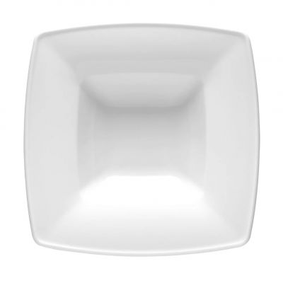 2827 Тарілка квадратна глибока 27 см, 500 мл,  серія "Victoria-hotel"