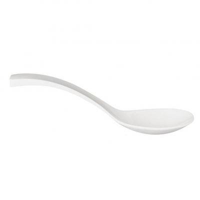 84035 Ложка меламінова біла 24х7 см