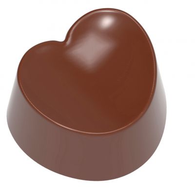 12169 CW Форма для шоколаду "Серце" від Arvind Prasad, 28х29х18 мм, 3х7 шт.