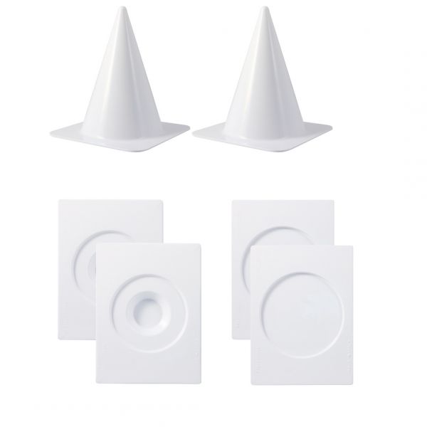 20CO01 Набір форм для цукерок "Маленьке дерево" Ø83 h 140 mm (4 шт)