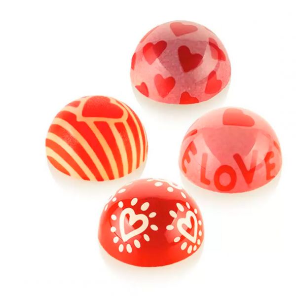 CHOCO STAMP C Набір штампів для декорування шоколаду ø31 h 19 мм