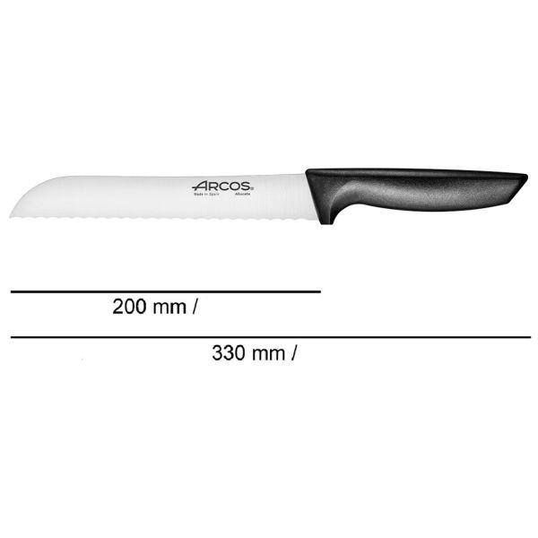 135700 Ніж для хліба серія "Niza" 200 мм