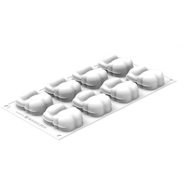 RABBIT 70 Набір силіконова форма 76X50 h 29 mm  + каттер