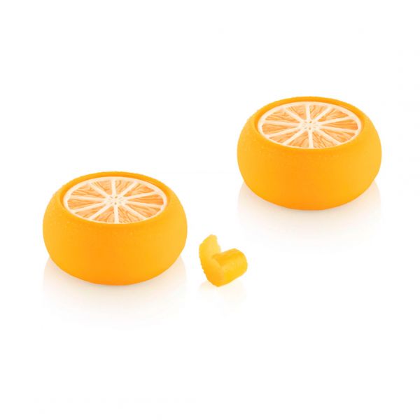 THE SLICE OF CITRUS 100 Форма силіконова Цитрус ø70 h 31 mm (Силіконовий килимок + пластик)