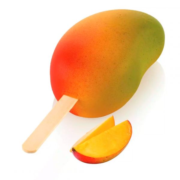 GEL20 MANGO Набір для морозива на паличці 82X54 h 43 mm, (2 форми 6х124 мл+50 паличок+підставки)