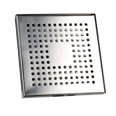 B010LXQ Підставка квадратна з н/ж, 150x150 mm x h 15 mm