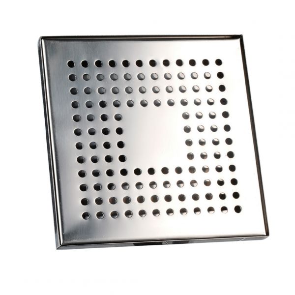 B010LXQ Підставка квадратна з н/ж, 150x150 mm x h 15 mm