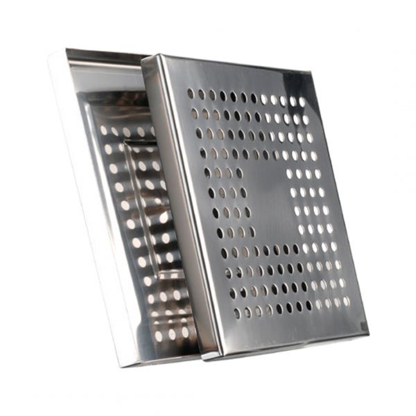 B010LXQ Підставка квадратна з н/ж, 150x150 mm x h 15 mm