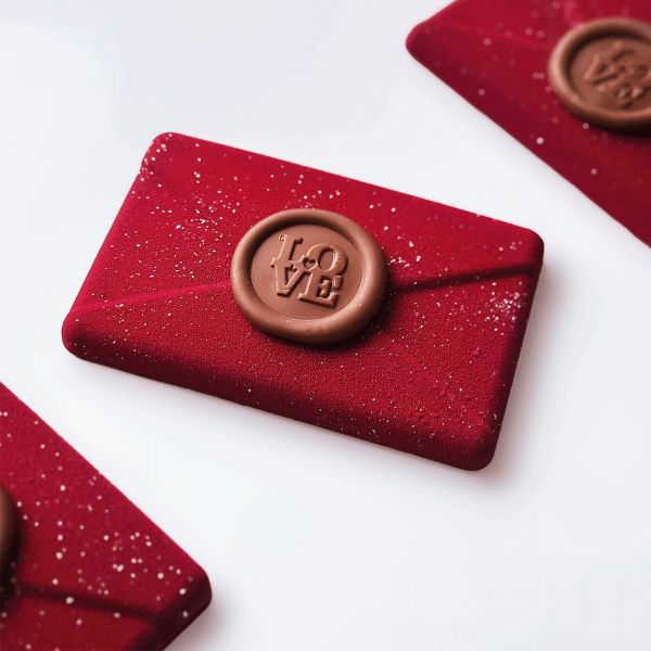 21MA1089 Форма для шоколаду  "Mail" 275 x 175 h 26 mm (3 шт) - 102 г